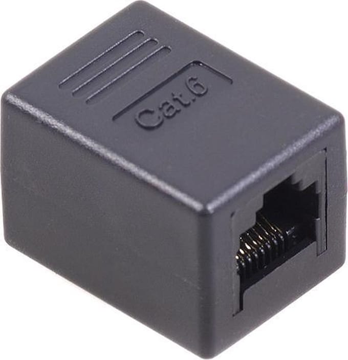 Maclean Rj45-Adapter Mctv 811 Naar Cat6 Computernetwerkaansluiting