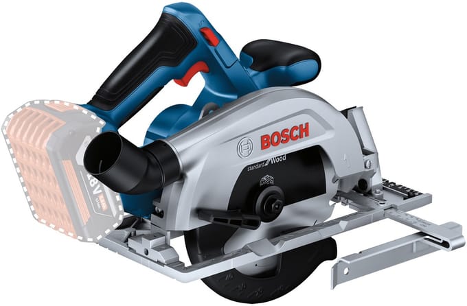 Bosch Professional GKS 18V-57-2 Accu Cirkelzaag 165mm 18V Basic Body - 06016C1200