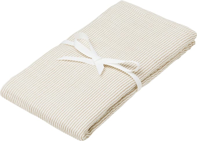 Cam Cam Copenhagen Classic Stripes Hydrofiel Luier - 120 x 120 cm - Camel