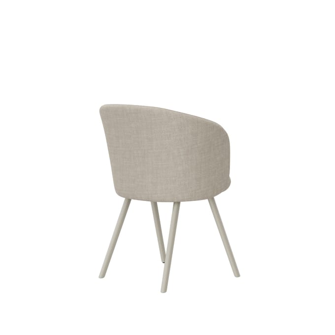 Vitra Mikado fauteuil aluminium frame - Savana parelmoer melange