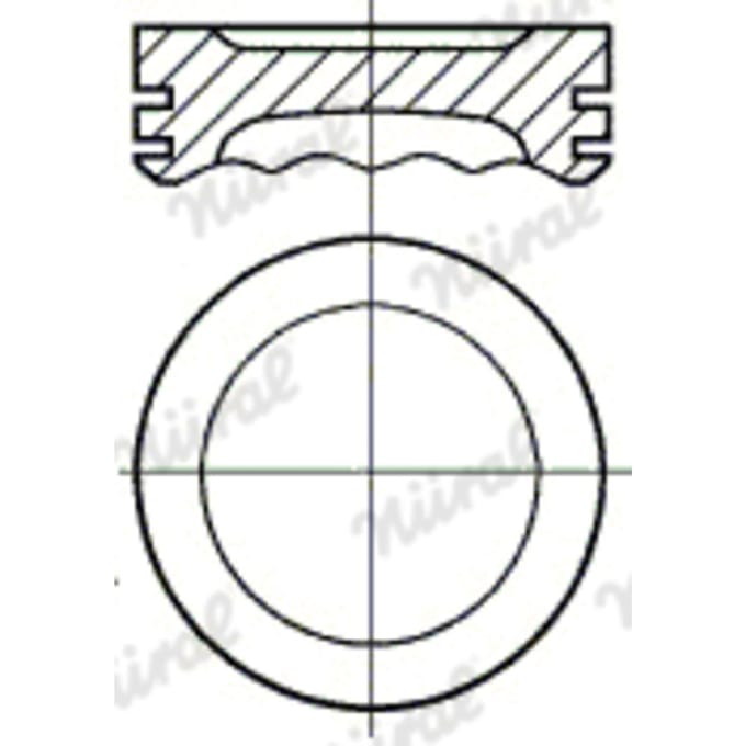 Zuiger NÜRAL 87-136700-00