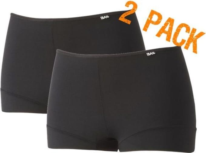 Avet Dames Boxershorts - Microvezel - maat M - Zwart - 2-Pack