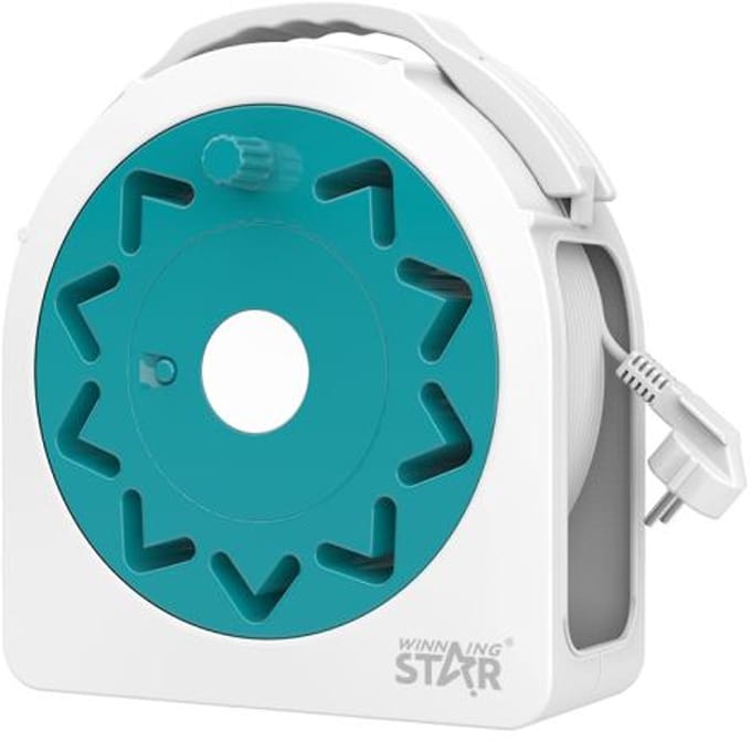 Winning Star ST-1044 - Kabelhaspel - 20 meter - 4 stopcontacten en 3 USB-poorten