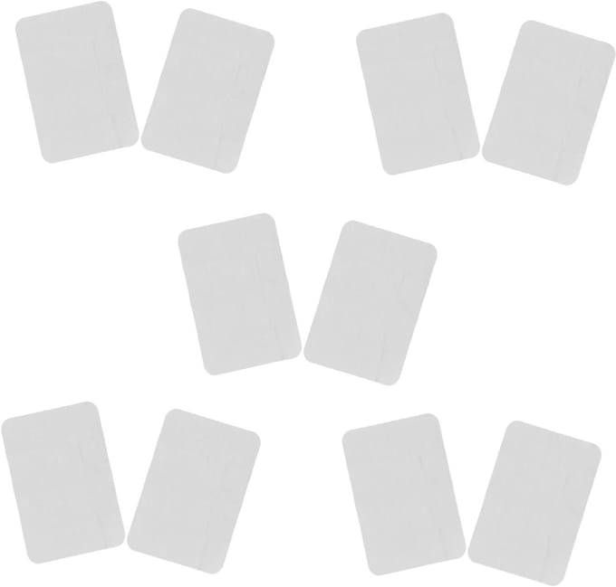 Strijkmat Set - Hittebestendige Doeken - Kleding Beschermen - Speciale Structuur - 10 Stuks 60x40cm - Wit