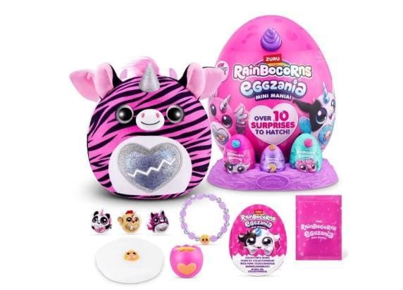 Rainbocorns Eggzania met 3 eitjes Surprise
