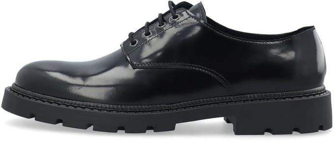 Bianco Leren derbyschoenen BIAJEFF