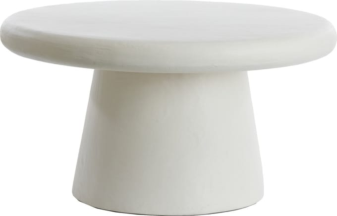 Light & Living - Salontafel KULONA - Ø70x38cm - Wit