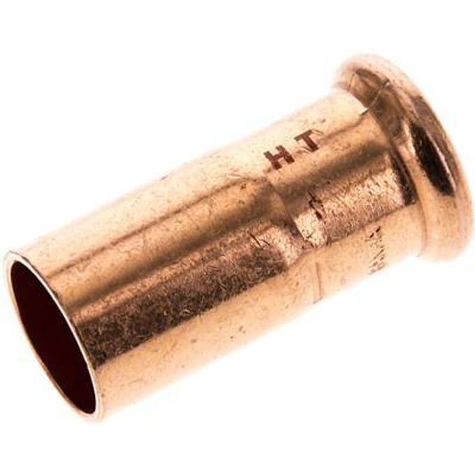 Perskoppeling - 18mm Persmof & 22mm Buiseinde - Koperlegering