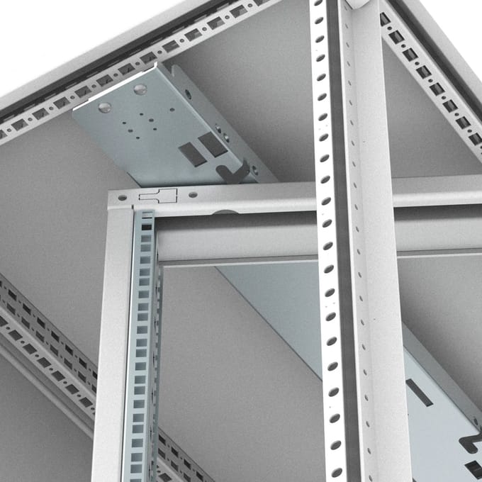 nVent HOFFMAN ESFB08 (VE2) ESFB08 (VE2) Steunbalk (b x h) 760 mm x 61 mm Staal 2 stuk(s)