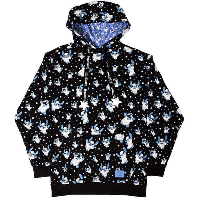 Hoodie Loungefly Lilo&Stich - Ghost