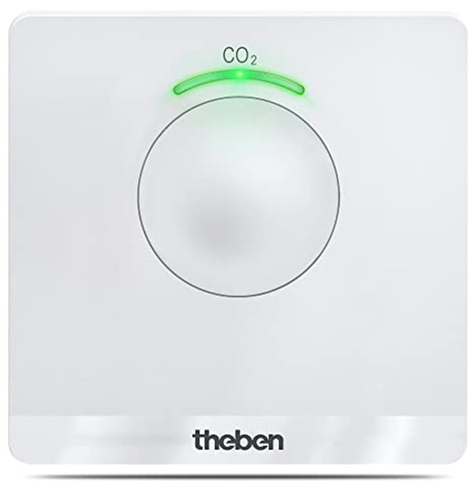 Mobiele CO2 Monitor - Luchtkwaliteitsensor met USB-kabel en LED Waarschuwingssysteem
