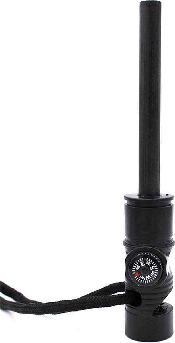 Finnacle - Magnesium Stick - Vuurstarter Staaf - Vonken Maker Survival - 3 in 1 - Strijker - Magnesiumstaaf - met kompas - Padvinders Scouting