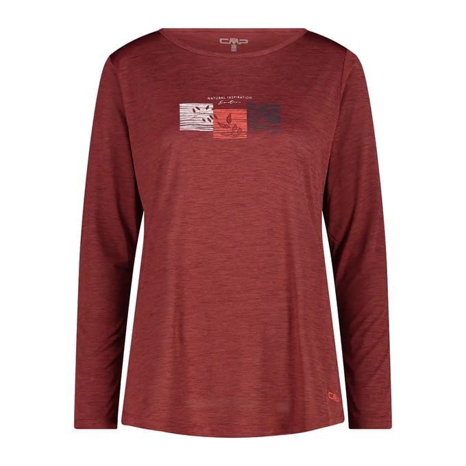 Dames-T-shirt met lange mouwen CMP