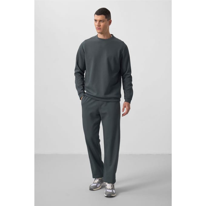 Heren Oversized Sweatshirt en Broek Set