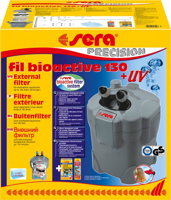 Sera Aquarium fil bioactive + UV 130