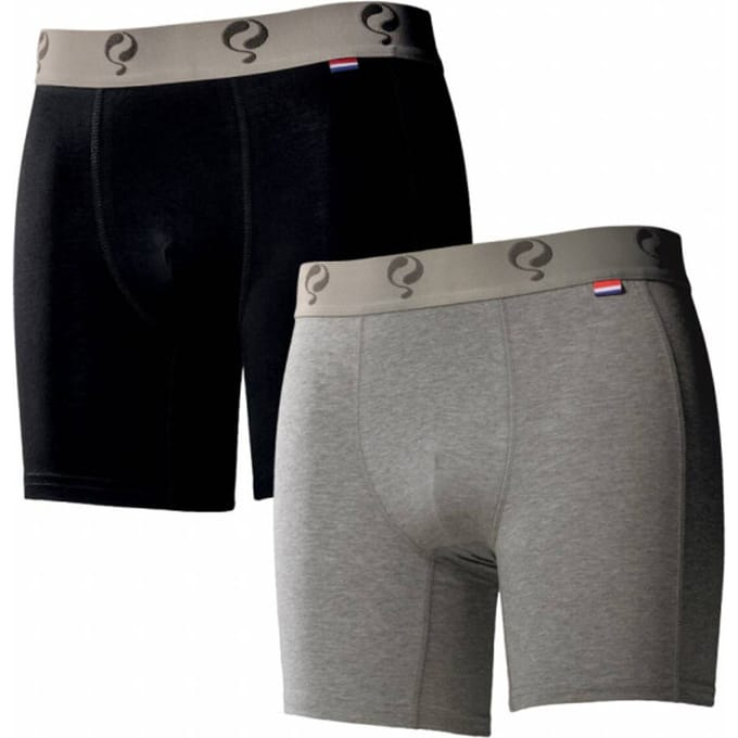Q1905 Boxer 2-pack black / grey