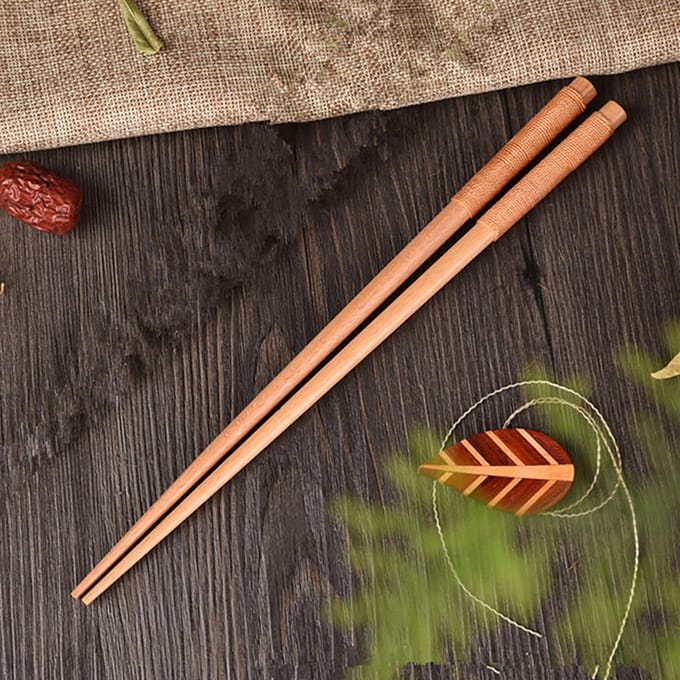 Chopsticks - Eetstokjes - Houten chop sticks - Bestek - 1 paar - Eetstokjes - Japanse eetstokjes
