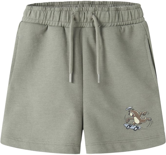 NAME IT - NMMVALEXANDER NREG SWEAT SHORTS UNB - Jongens - Bermuda shorts - maat 98