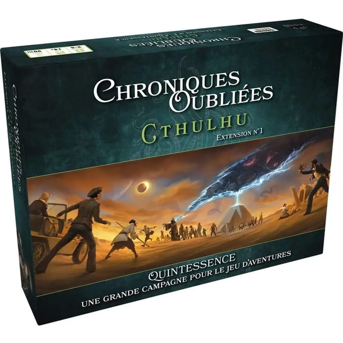 Bordspellen Black Book Editions Chroniques Oubliées - Cthulhu : Boite Extension Quintessence
