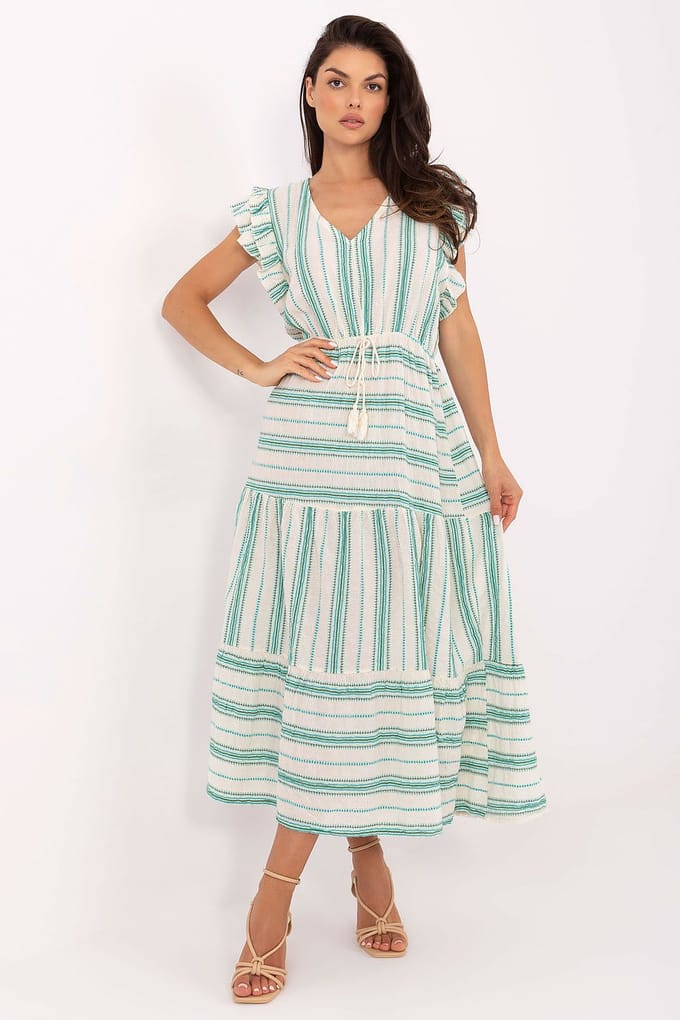 Whisper Garden Dress - Grün / Einheitsgröße