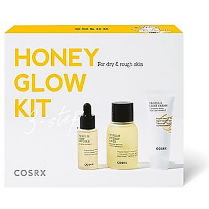 [Promotie] COSRX - Honey Glow Kit - Propolis Trial Kit - 3artikelen