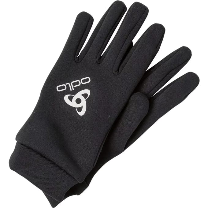 Odlo Stretchfleece Liner Eco Gloves Hardloophandschoenen-Zwart