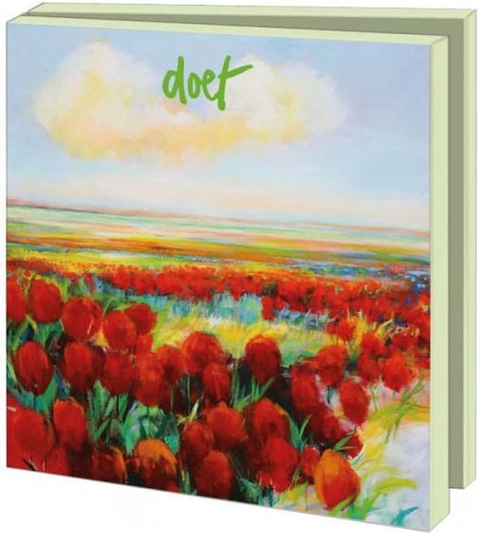 Kaartenmap - Tulpenvelden door Doet Boersma