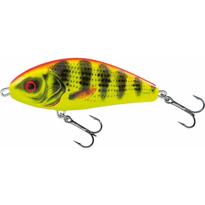 Salmo Fatso - 10 cm - bleeding blue shad - drijvend