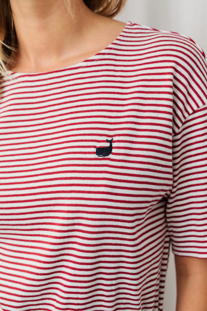 TWOTHIRDS Sherkin - Red Stripes Taglia: S | Abiti Mini Outlet | Donna | Rosso