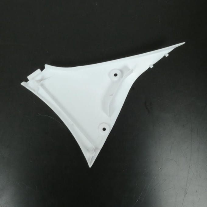 Cache latéral droit Générique pour Pit bike Bastos Blanc 0410600202436 Neuf