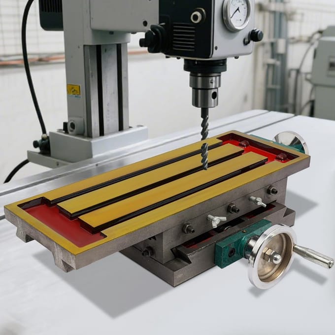 Multifunctionele Kruistafel Boortafel - X Y Beweging voor Freesmachine