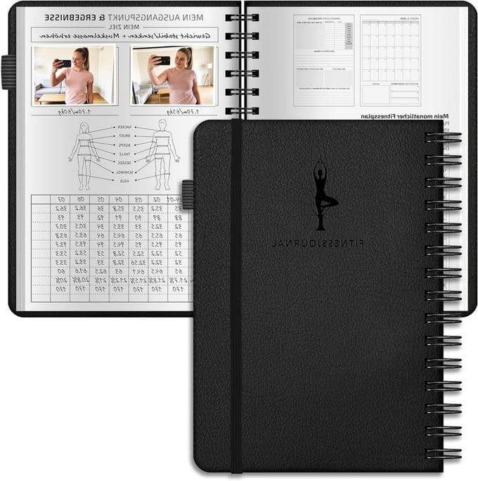 Dagboeken met Monopen-patroon voor Creatieve Notities, Journaling en Persoonlijke Reflectie
