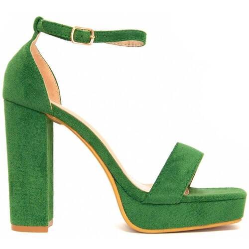 Sandale à talons pour femmes. Montevita Anisance 104975 36 vert