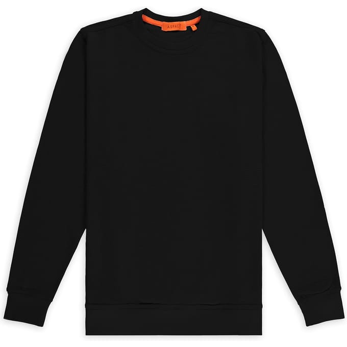 Aspact Charlie Sweater Black Maat: S | Sweaters Outlet | Unisex | Zwart