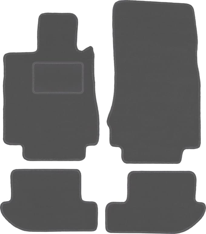Grafiet automatten voor: Mercedes CL W215 coupé (1999-1006)