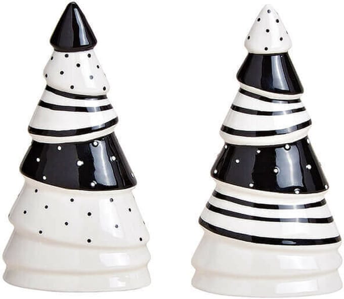 Kerstboom decoratie van keramiek H22 cm.