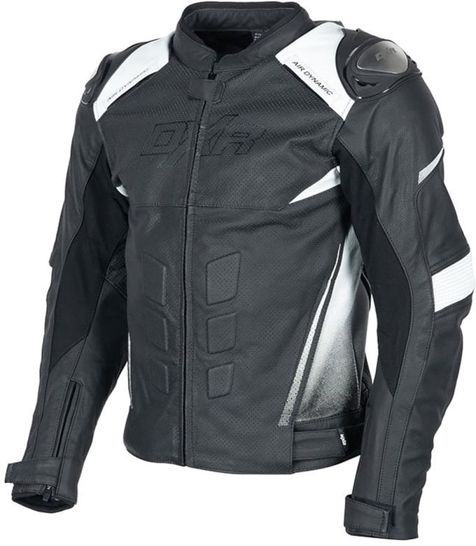 DXR Motorjas - Randy Air - Zwart/Wit - M