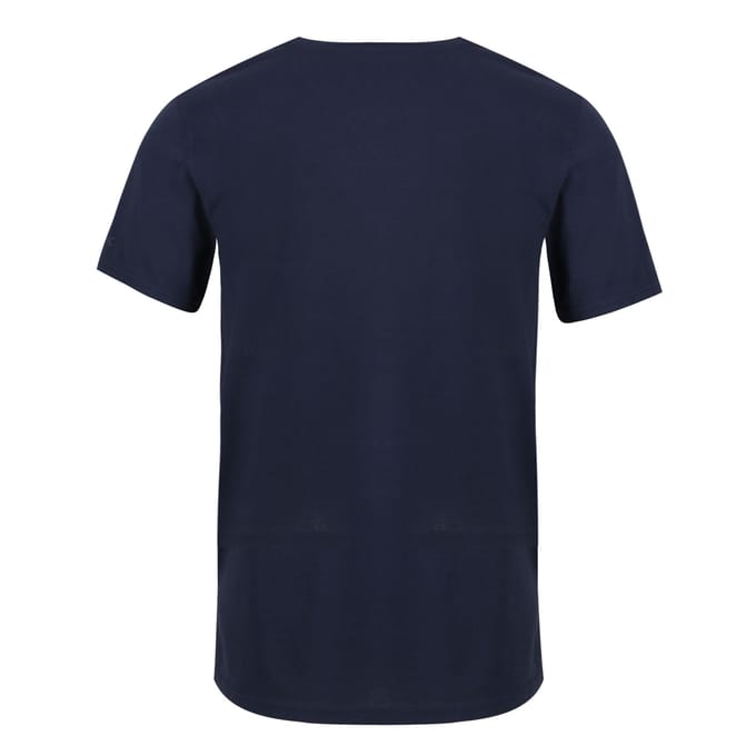 Regatta Heren Tait Lichtgewicht Actief T-Shirt (Marine)