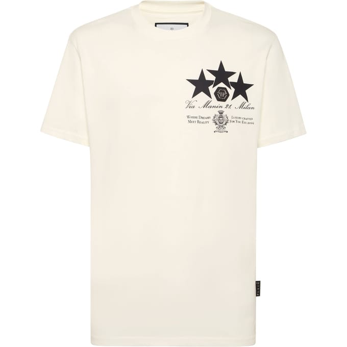 T-Shirt Ronde Hals Ss Stars