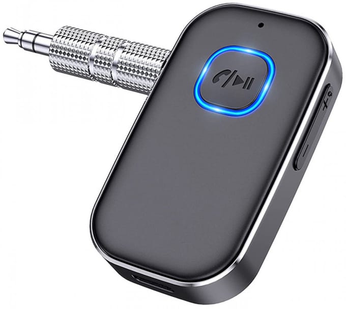 Bluetooth Receiver - BT 5.0 - 3.5MM AUX - 2 in 1 Bluetooth Receiver & Transmitter - Bluetooth Audio Receiver