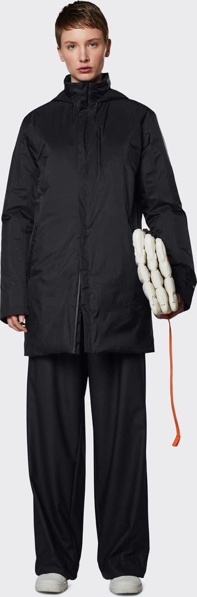 Rains Padded Nylon Coat Dames Jas -Maat L