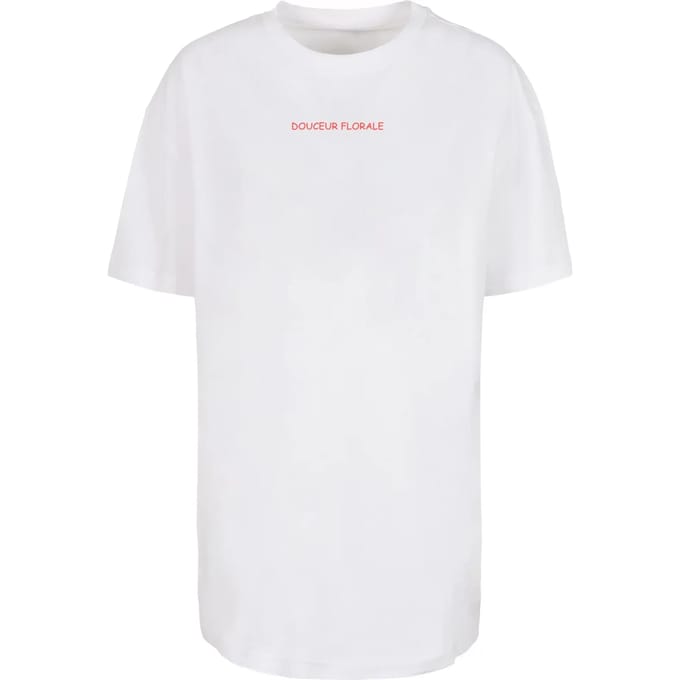 T-shirt dames Merchcode Douceur Florale