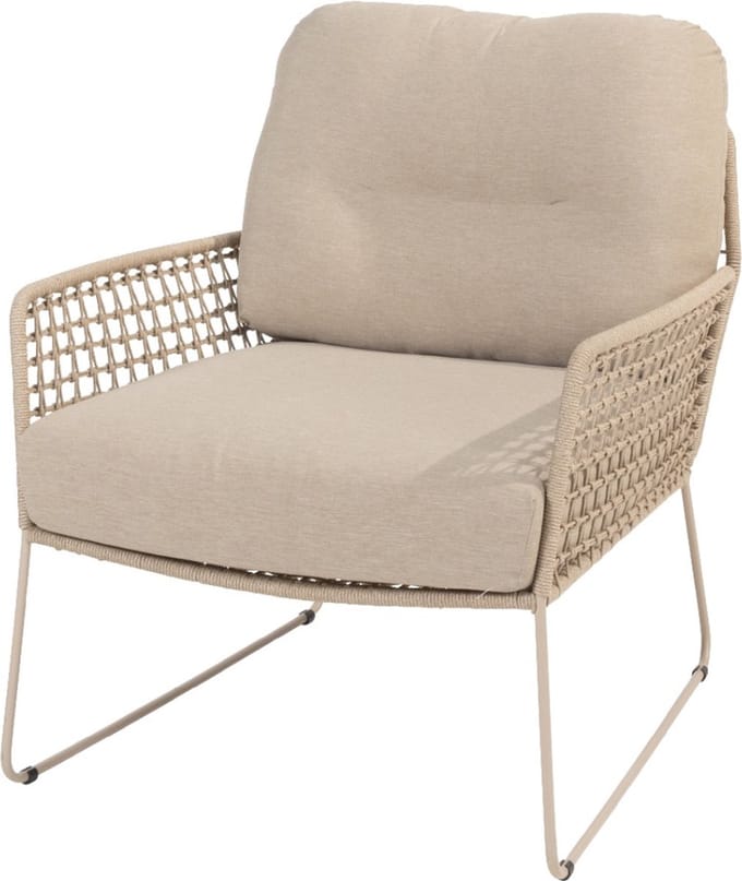 Taste by 4 Seasons Albano loungestoel - latte