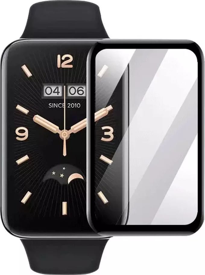 Strap-it Screen protector PMMA - Full cover protector geschikt voor Xiaomi Smart Band 7 Pro