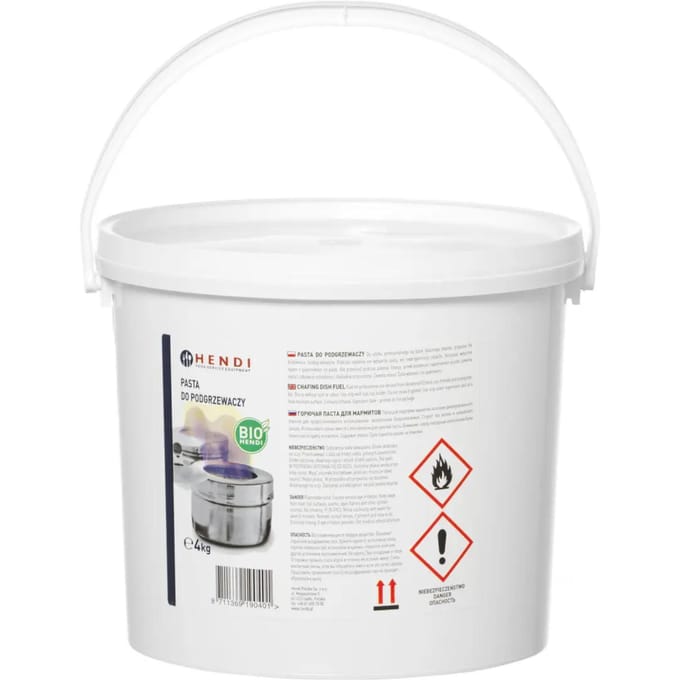 Hendi - Pasta etanol serie - Gastronomische Verwarmingspasta - 8 kg - Denatuurd