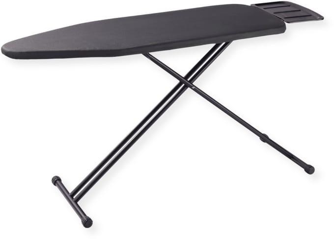 SensaHome Strijkplank – Inklapbare Strijktafel met Stoomunithouder – 110×33cm – Denim Black