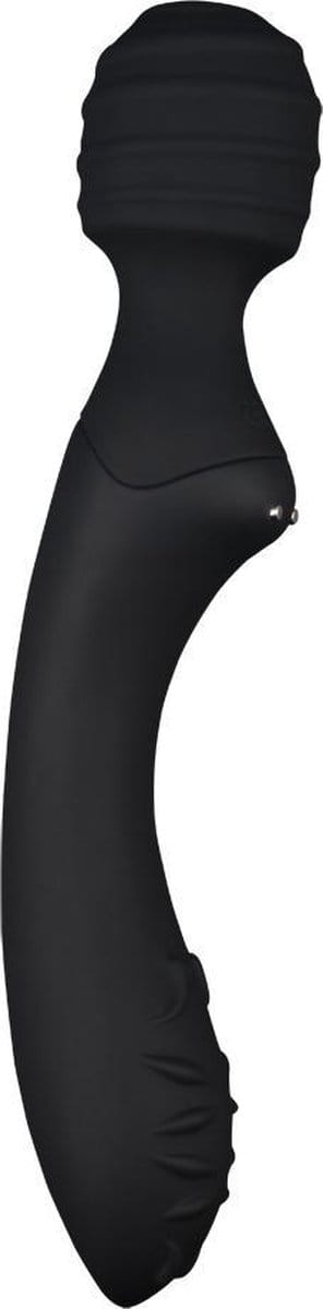 Didi - Dual-Ended Ultimate Wand Vibrator - Aan Twee Kanten te Gebruiken - Zwart