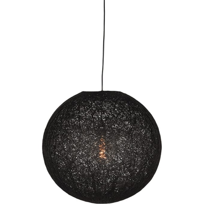 LABEL51 - Hanglamp Twist - Zwart - 30x30x30cm