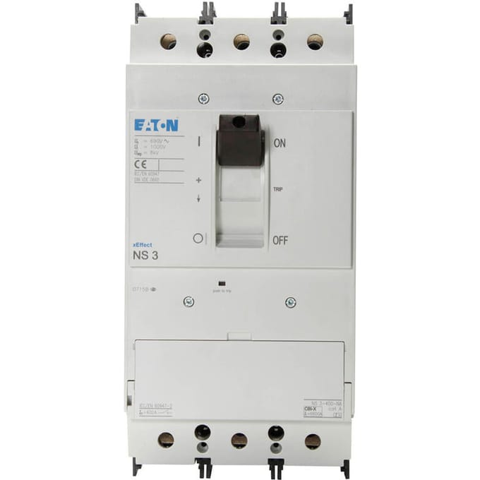 Eaton Schakelaar NS3 3P 400A Max Bescherming 6600A - 102687