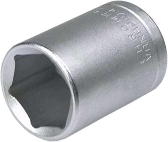 TOPEX Serie - Zeskantdop - 21 mm - 1/2 inch - Chroom-Vanadiumstaal